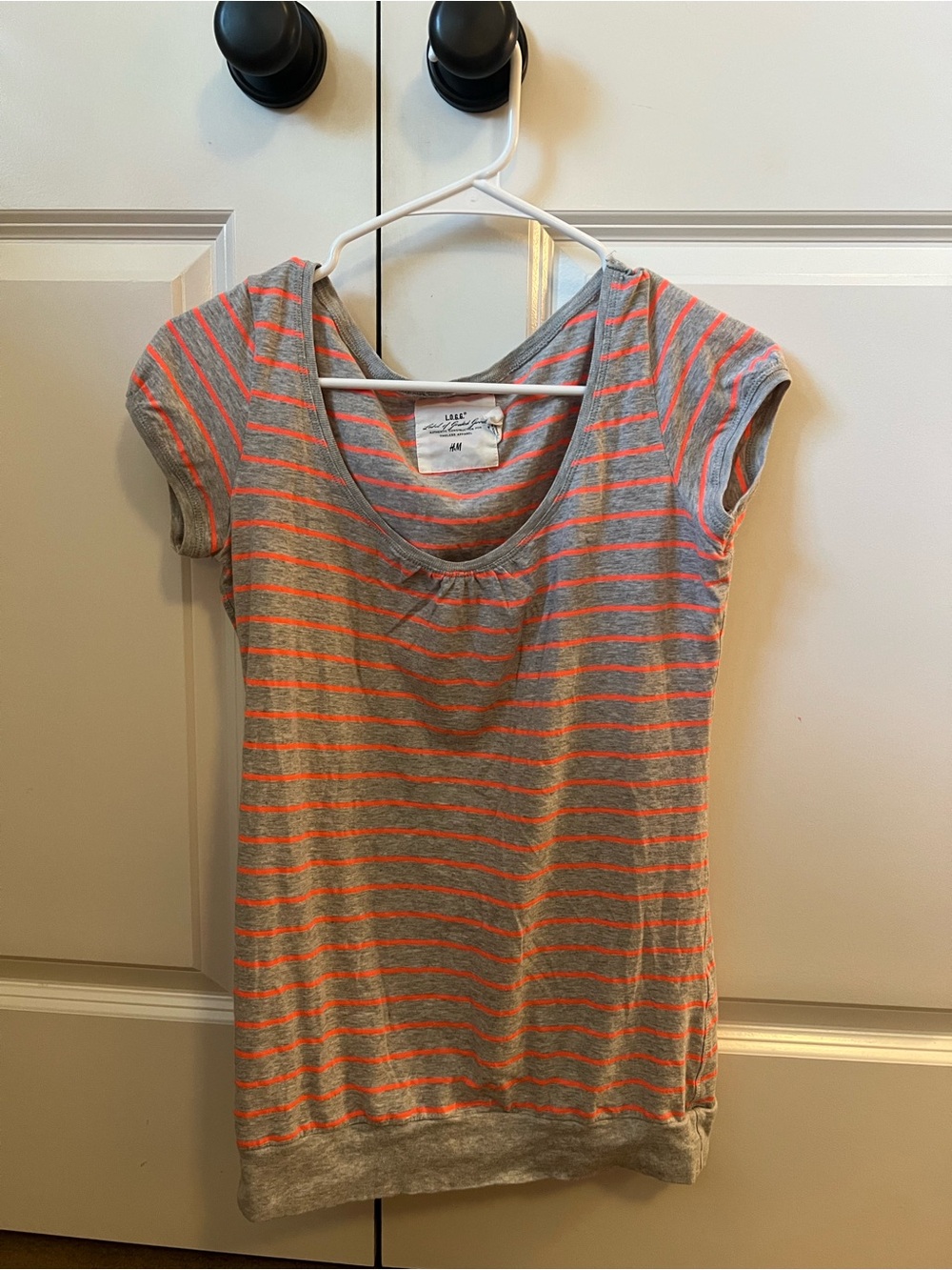 Grey striped tee - Picture 2 of 5
